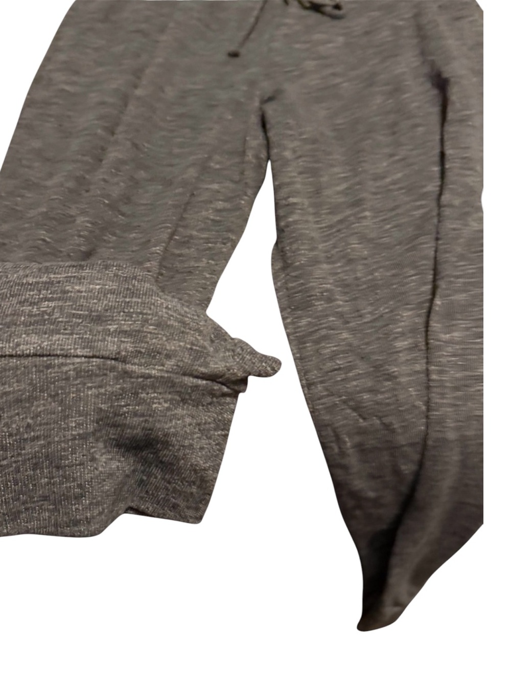 Banana Republic ~ Sleeveless Knit Jumpsuit ~ Heather Gray ~ Drawstring ~ Medium - Picture 5 of 6